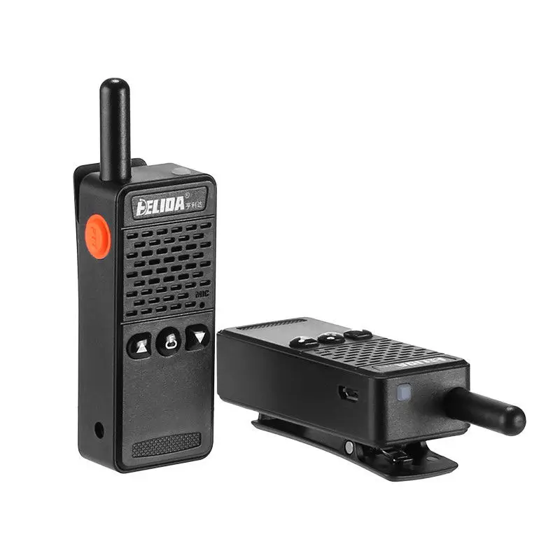 1 шт. Mini FRS/GMRS двухсторонняя радиосвязь HELIDA T M2 2 Вт UHF 400 520 МГц рация для