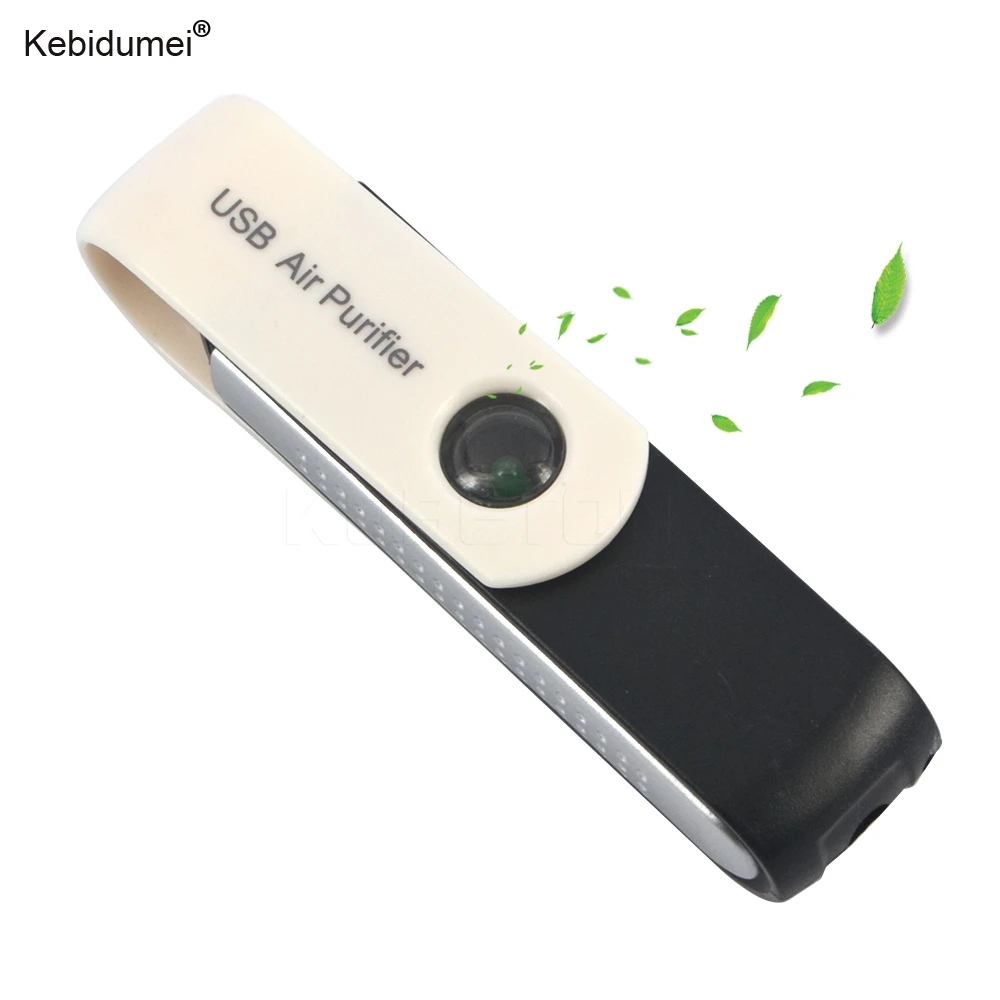 Портативный мини очиститель воздуха Kebidumei с USB ионизатор воздухоочиститель