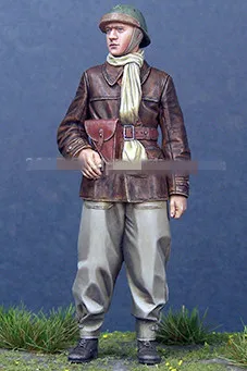 1/35 модельная фигурка из смолы наборы WW2 французский солдат несобранный