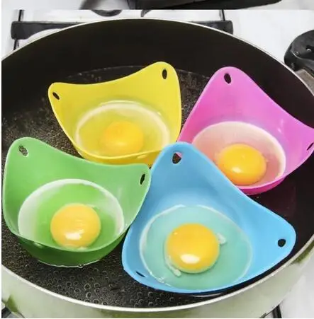 4 шт. Силиконовые Формочки Для Стенд Подставка для яйца кипячения воды подставки