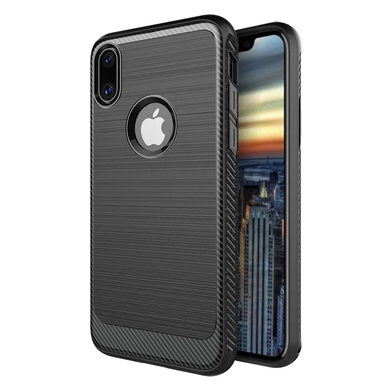 Мягкий чехол для Apple IPhone X Телефонные Чехлы Бизнес Anti-Fingerprint Чехол матовый iPhone 4x10
