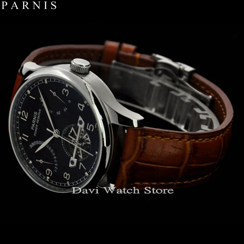 Мужские часы Parnis черные с отображением даты|watch watch|watches watch watchwatch men date |