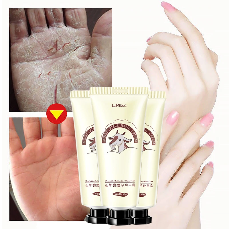 

Крем для рук LAMILEE GoatMilk, увлажняющий, отбеливающий, против сухости, 40 г