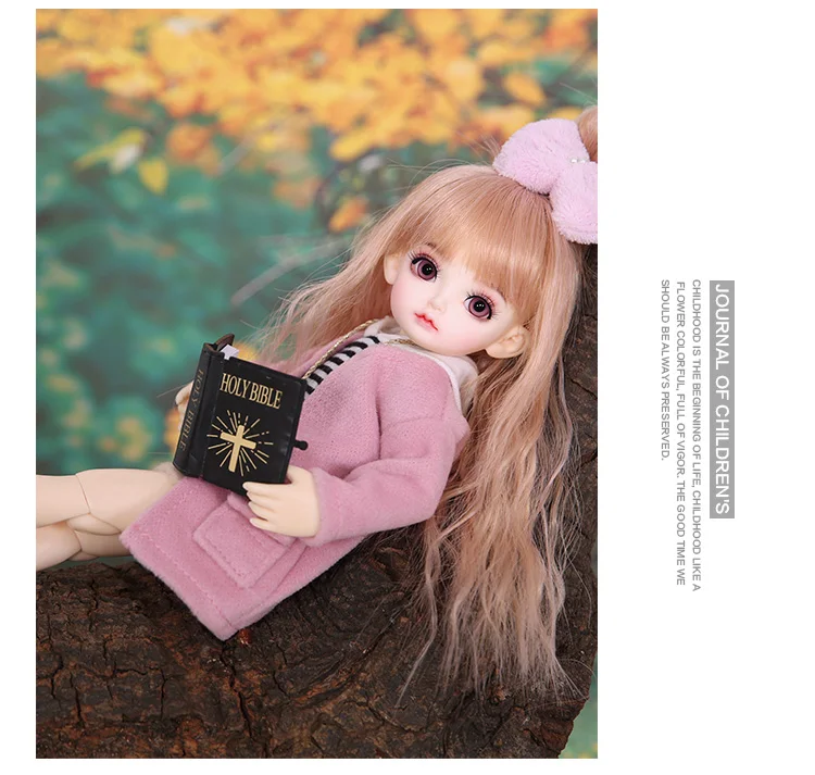 BJD SD Кукла Одежда 1/6 kimi милое и милое платье для YOSD девушка тело YF6 до 20 кукольный наряд аксессуары OUENEIFS