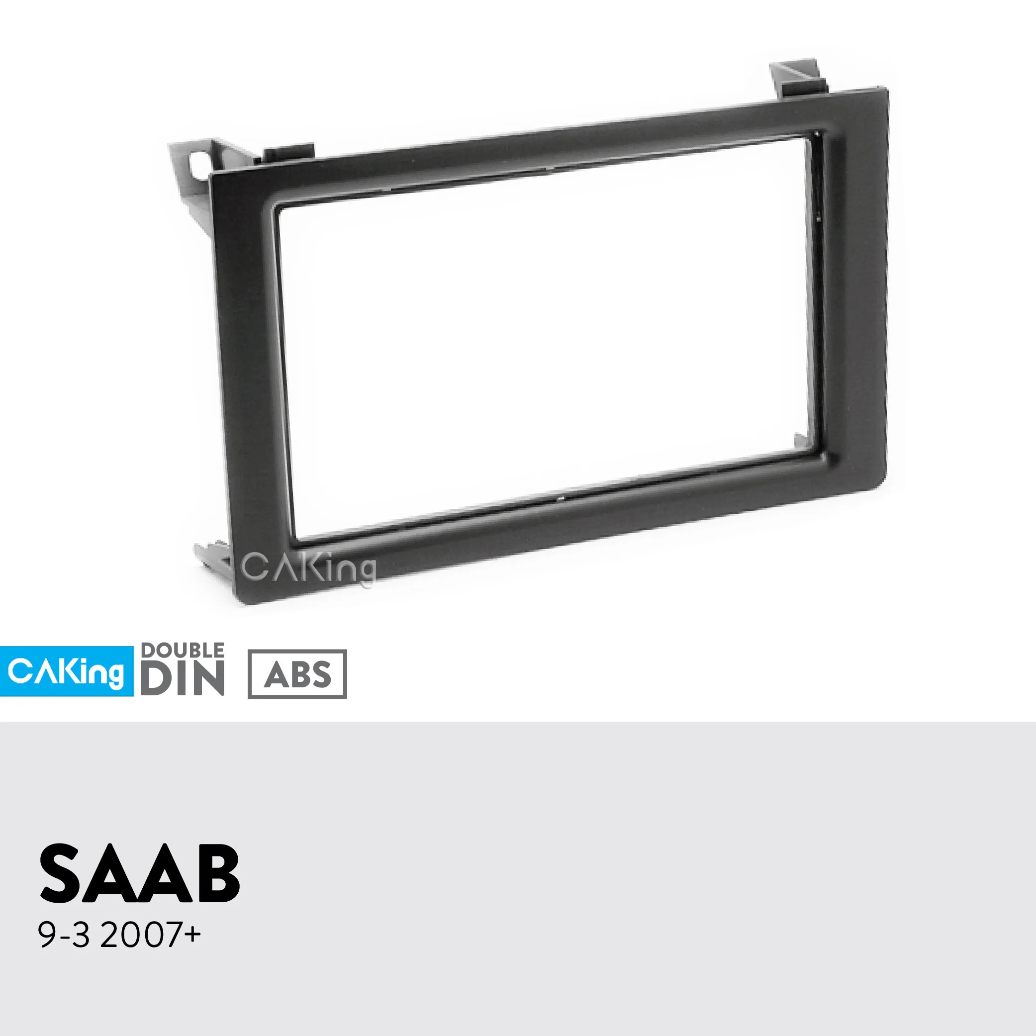Двойной Din Автомобильная панель Радио панель для 2007-2011 SAAB 93 9-3 Dash монтажный комплект установка Facia Лицевая панель Адаптер Крышка передняя рамка