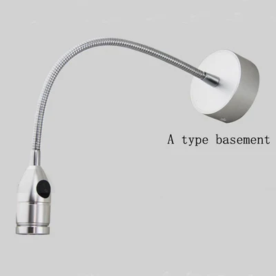 Free Shipping AC85-265V 1W/3W Modern Bedside Wall Mounted Led Reading Light With Switch | Освещение