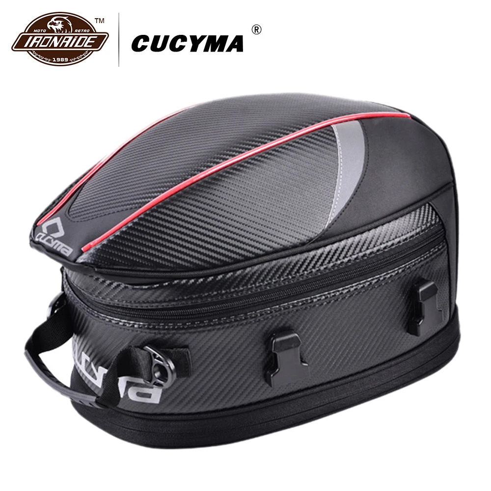 

Motorcycle Bag Waterproof Saddle Bag Motorcycle Motorbike Scooter Tail Side Back Seat Bags Sport Luggage Rear Seat