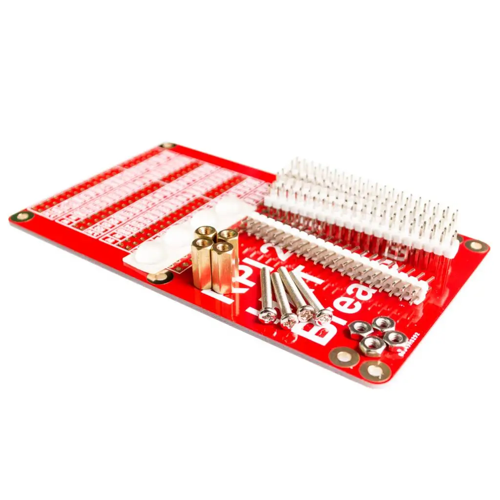 Raspberry Pi 3 и 2 Model B HAT GPIO Плата расширения + комплект кабелей 40P-красный | Электронные