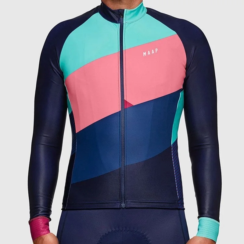MAAP camisa de ciclismo M flag base LS велосипедная футболка с длинным рукавом, весна, MTB велосипедная рубашка, Мужская гоночная футболка met lange mouwen