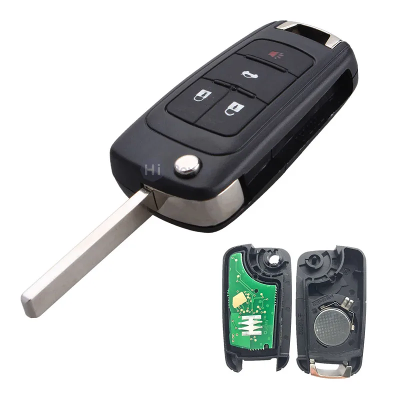Корпус для автомобильного ключа с 2/ 3/4 /5 кнопками Buick Opel Excelle XT GT Regal Lacrosse Verano +