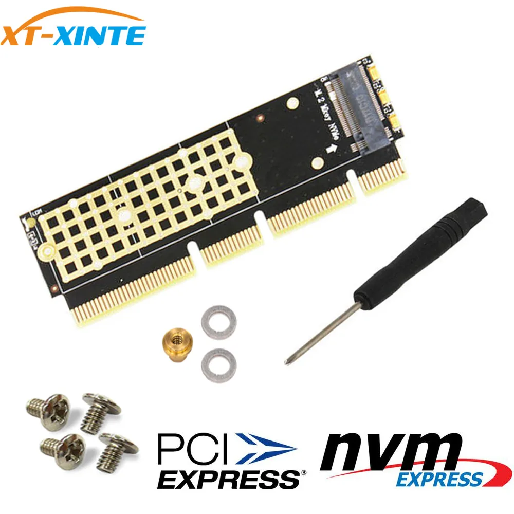 Адаптер M.2 SSD на PCIE X16/X8/X4 карта интерфейса M Key поддержка PCI Express 3 0 2230 2280
