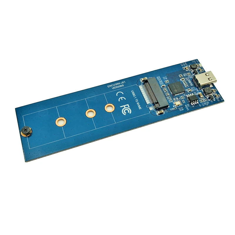 H1111Z NVMe PCIE USB3.1 корпус для жесткого диска M.2 к USB Type C 3 1 M ключ SSD внешняя Мобильная