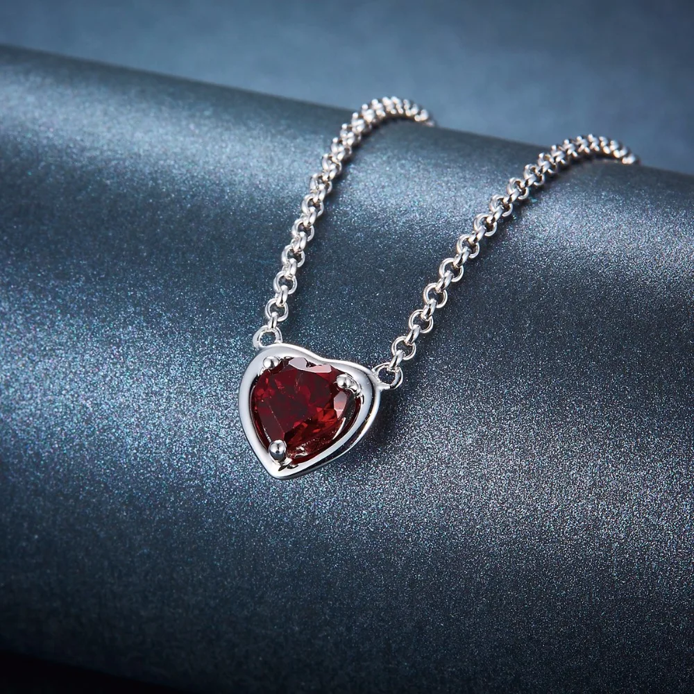 Серьги и кольцо Hutang из серебра 925 пробы с натуральным гранатом карата|jewelry sets|fine