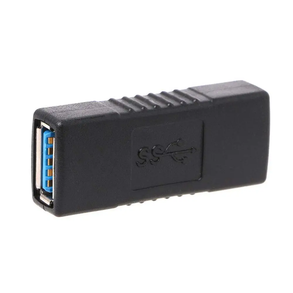 10 шт USB3.0 Женский адаптер USB 3 0 удлинитель Кабельный соединитель мост разъем Пол