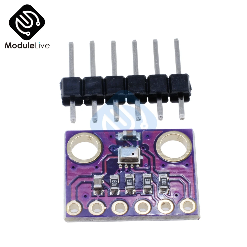 10 шт. I2C/SPI BMP280 3 V Цифровой атмосферный модуль атмосферного датчика давления для