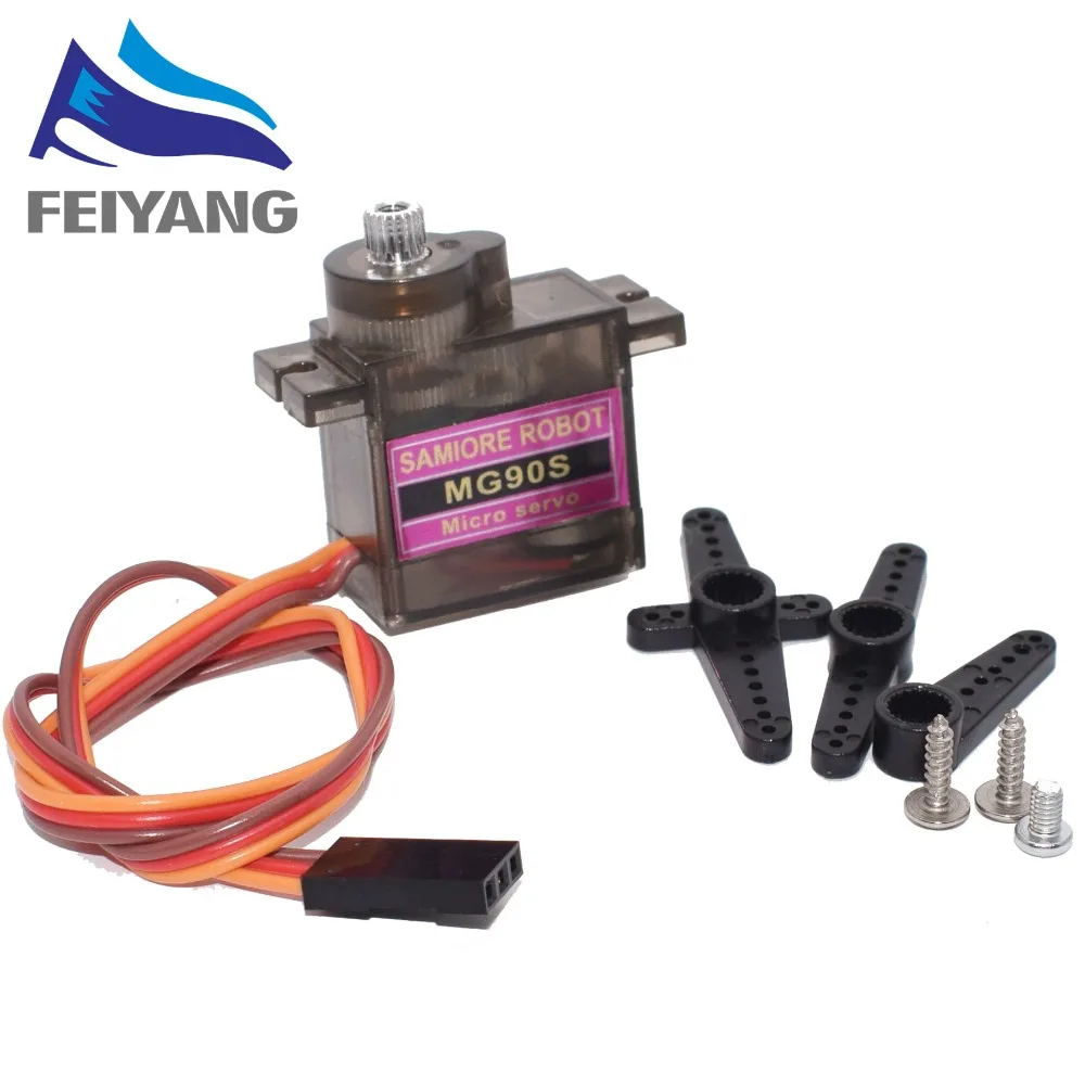 1 шт. Rc Mini Micro 9g Servo SG90/MG90S RC 250 450 Вертолет самолет автомобиль Лодка