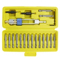 20pcsset half time drill driver multi screwdriver sets updated version 16 different kinds head with countersink bits durable bz