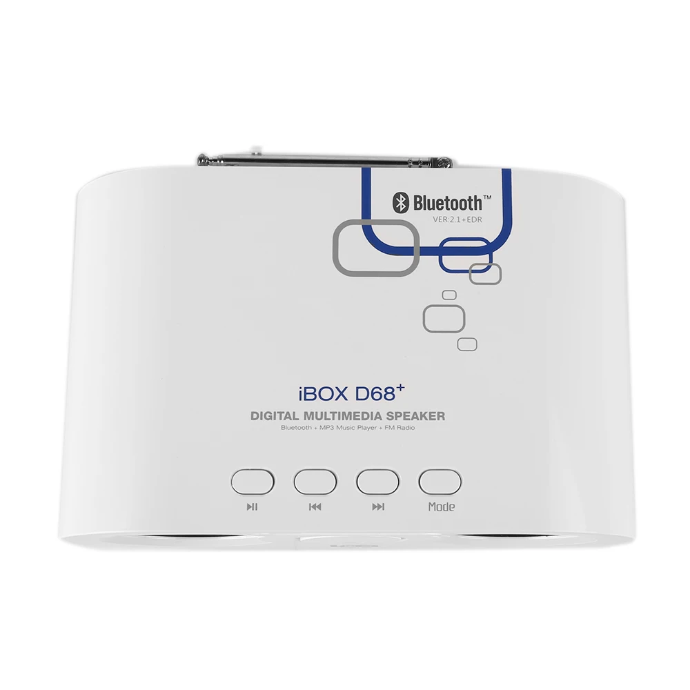 Instabox D68 FM радио антенна беспроводной стерео Bumping бас динамик s двойной Bluetooth