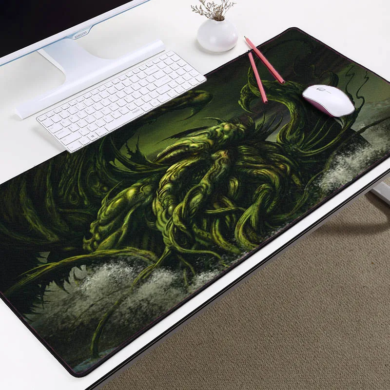 Congsipad ужас Cthulhu Стиль Коврик для мыши с изображением морского монстра игровой коврик для мыши резиновая клавиатура Коврик для мыши резиновый износостойкий Настольный коврик