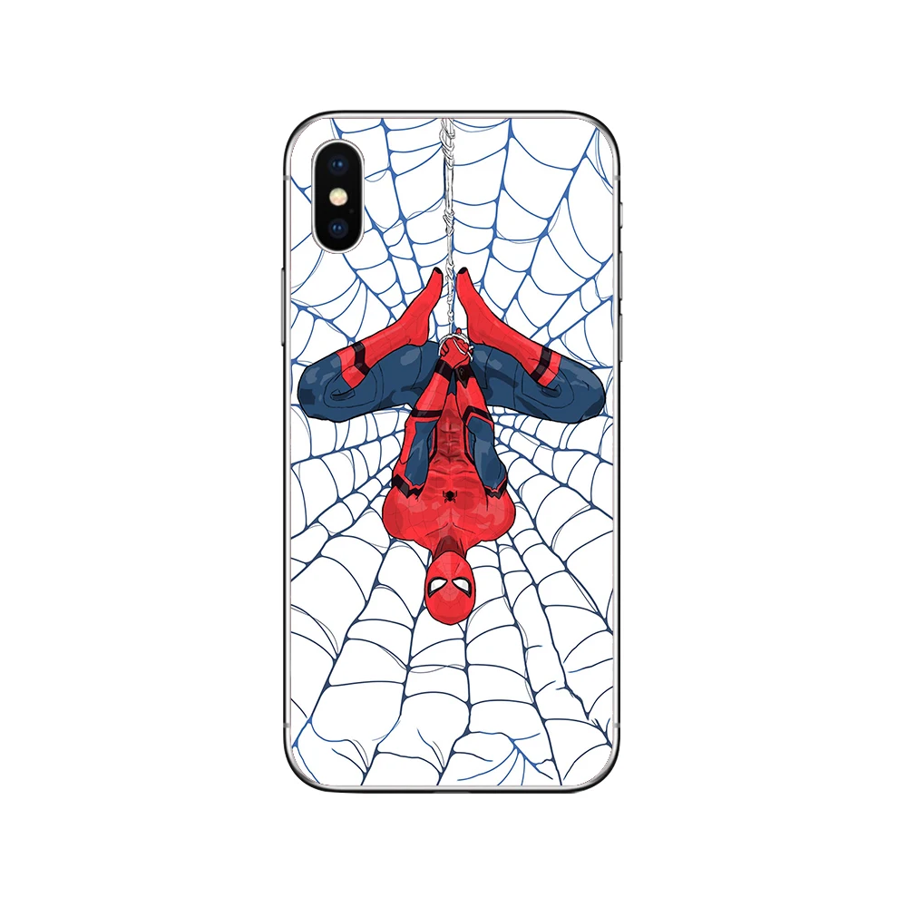 Чехлы для телефонов ciciber Marvel для iPhone 11 Pro Max, чехол для iPhone XR 8 7 6 6S Plus X XS MAX 5S SE, мягкий чехол из ТПУ