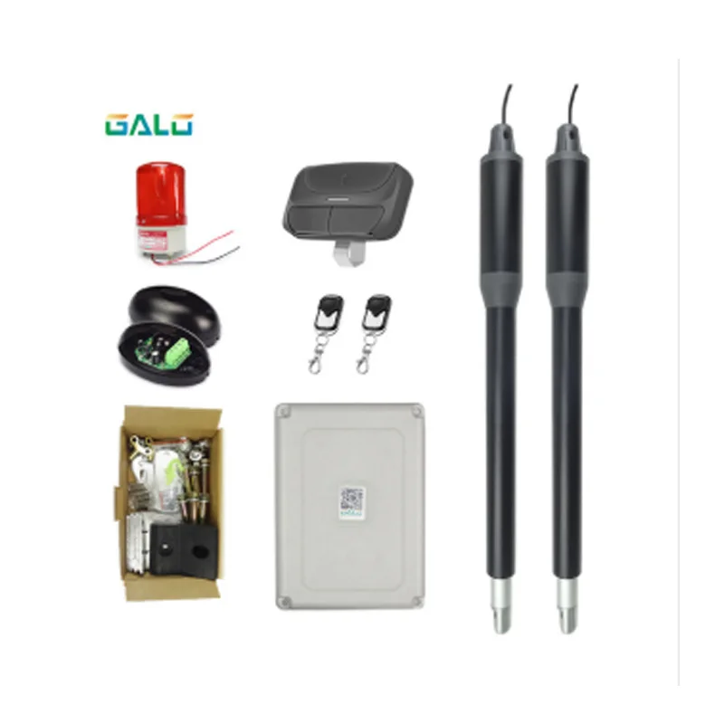 kit i AC110~ 220 V линейный привод червячный механизм автоматический поворотный затвор открывалка/фотоэлементы, лампа, кнопка, gsm, клавиатура, удаленный Цвет опционально - Цвет: kit i