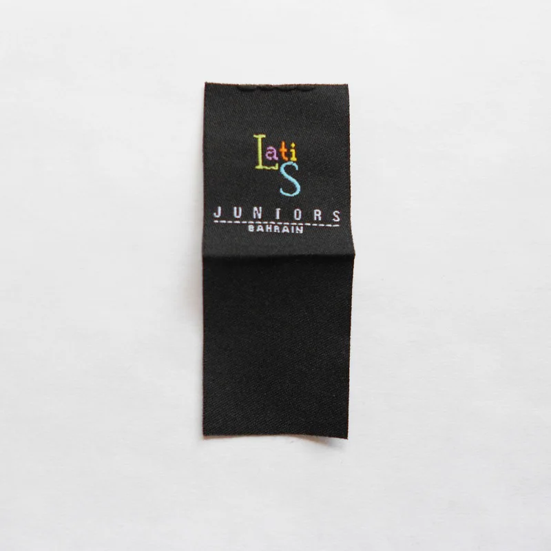 (1000 шт./упак.) Индивидуальные Дамаск из неткани центр петля СГИБ этикетки с