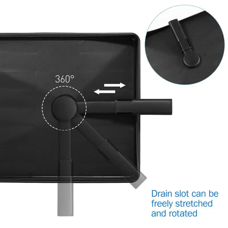 Сушилка для посуды корзина хранения выдолбленная Съемная нержавеющая сталь