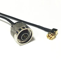 new modem coaxial cable n male plug connector switch sma male plug right angle connector rg174 cable 20cm 8 adapter