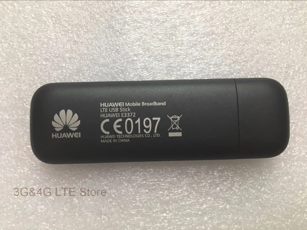 Разблокированный Huawei E3372 4G LTE модем черный цвет | Компьютеры и офис