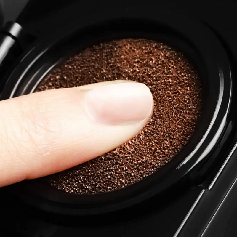 Воздушная подушка для бровей cara 2 тона невооруженный макияж палитра с кисточками