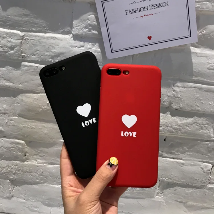 Love Compact Soft tpu silicon cover case for iphone 6 6S S plus 7 7plus 8 8plus X 10 telefon fundas capa coque |