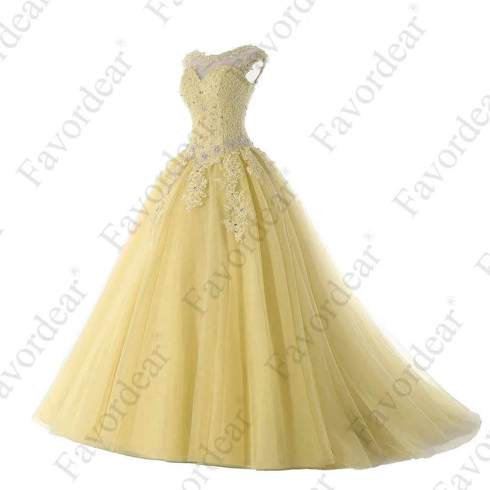 Favordear, новинка, пышное платье 15 лет, Vestidos De 15 Anos, красное, с коротким рукавом, розовое, лавандовое, бальные платья, вечерние платья - Color: BLF-9