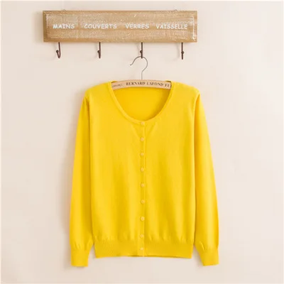 21 сплошной Цвета Новый свитер Для женщин Кардиган вязаный джемпер пальто с