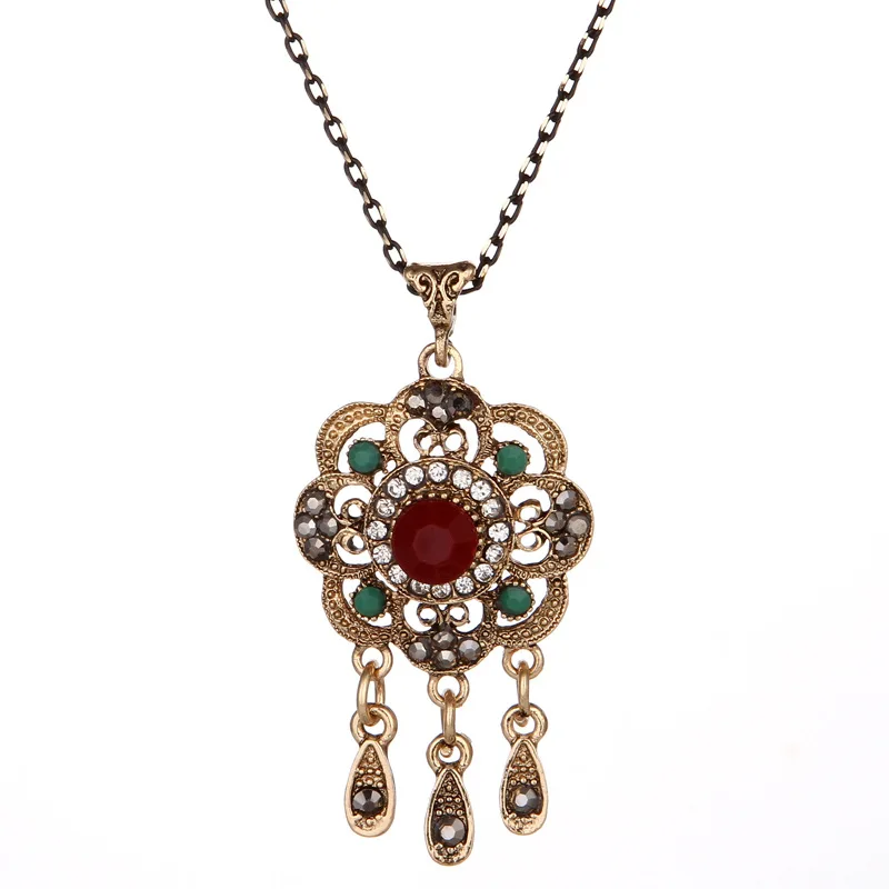 Винтажный Национальный Ветер ювелирный костюм Восстанавливающий древние путь