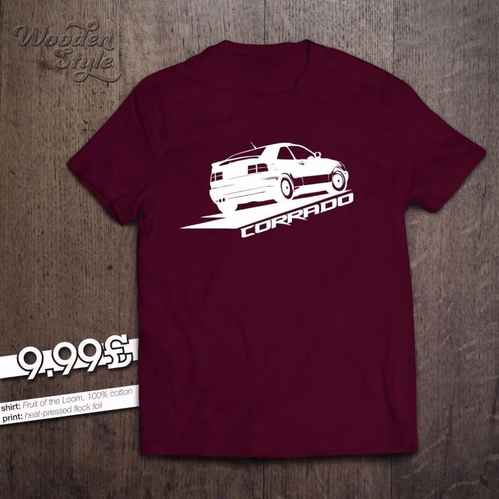 

Herren T-Shirt Germany Classic Car Corrado New Men T Shirt Fashion Men Brand Fitness Slim Fit Political T Shirts