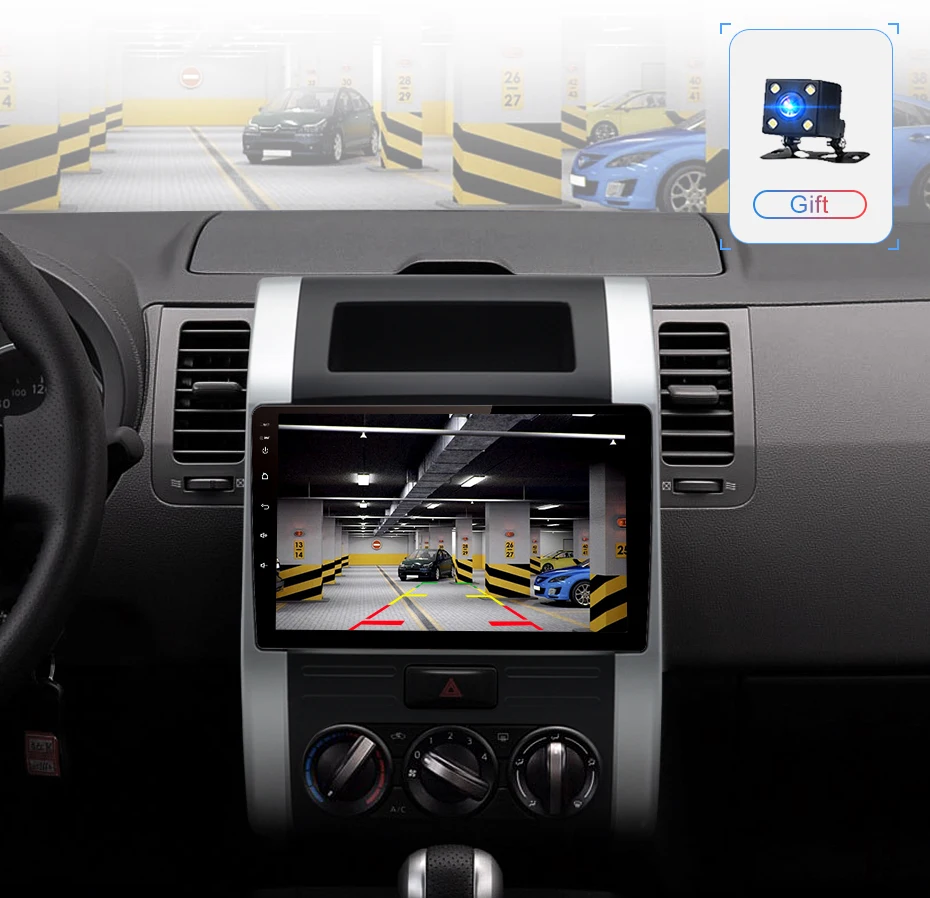 Junsun V1 2G+ 32G Android 8,1 для Nissan x trail t31 2008-2012 Qashqai автомобильный Радио Мультимедиа Видео плеер навигация gps 2 din dvd