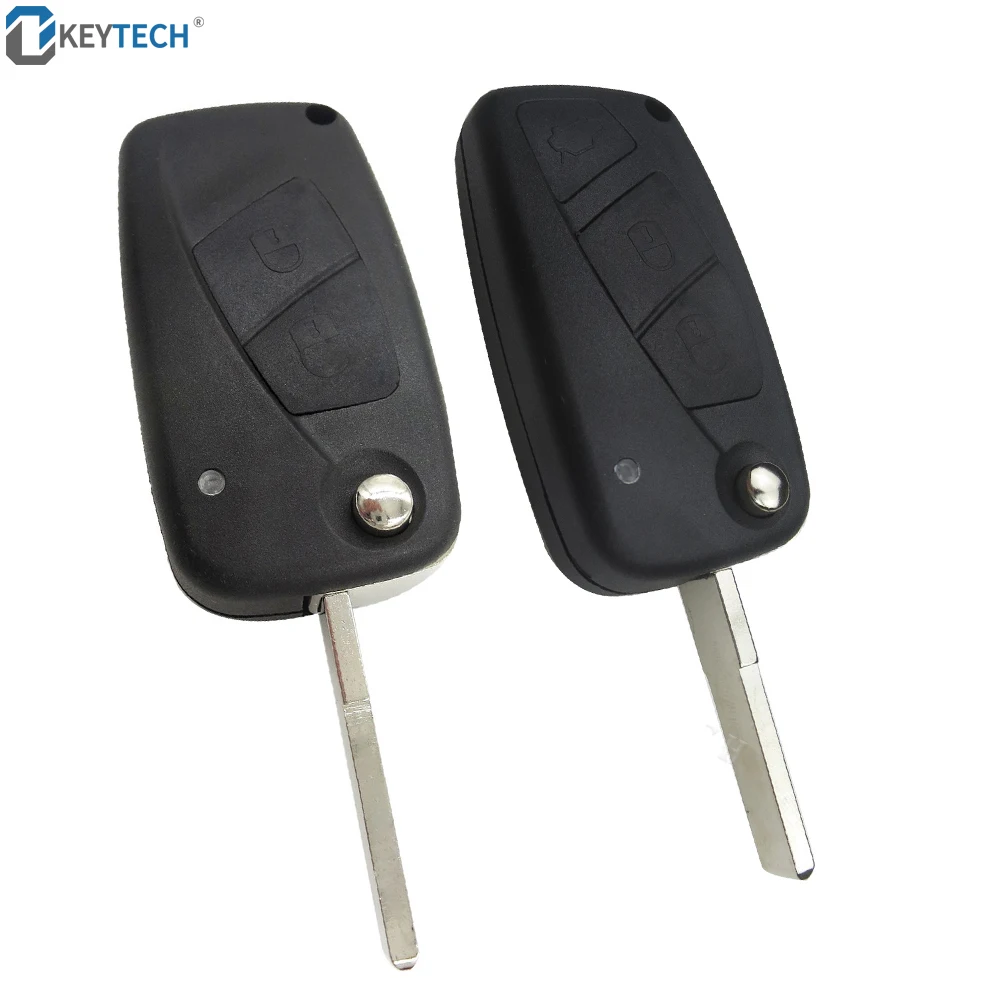 Сменный корпус для автомобильного ключа OkeyTech с 2 кнопками Fiat Panda Idea Punto Stilo Iveco