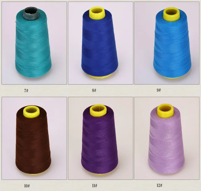 Нитки из полиэстера 3000y для шитья швейная линия|thread|lineline sew |