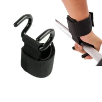 1pc weight lifting hook hand bar wrist straps glove weightlifting strength training gym fitness hook support lift grip belt