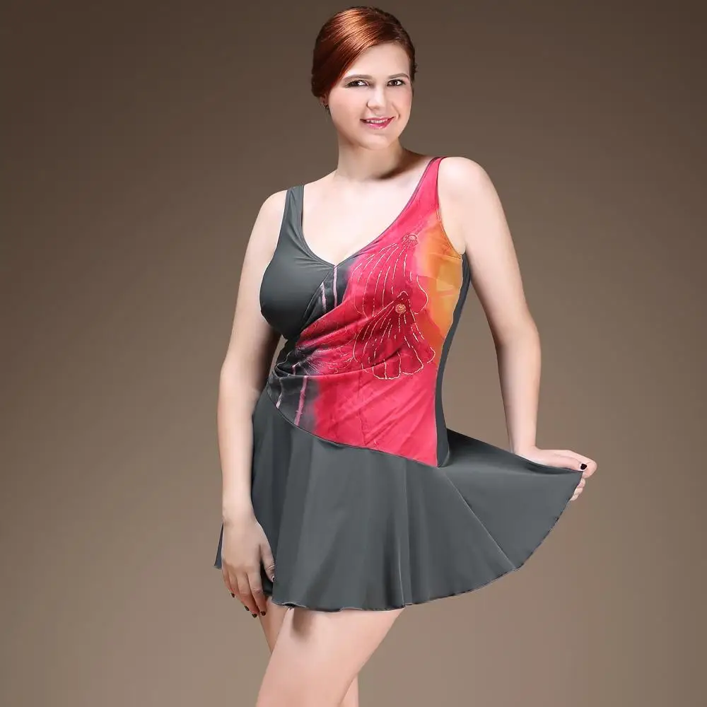 PERONA одна деталь Купальник для женщин Винтаж плюс размеры купальник с чашечками