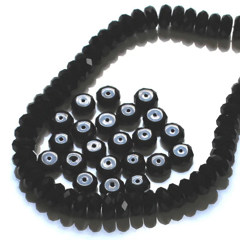 8x3 мм 100 шт Австрийские граненые стеклянные бусины Rondelle для изготовления