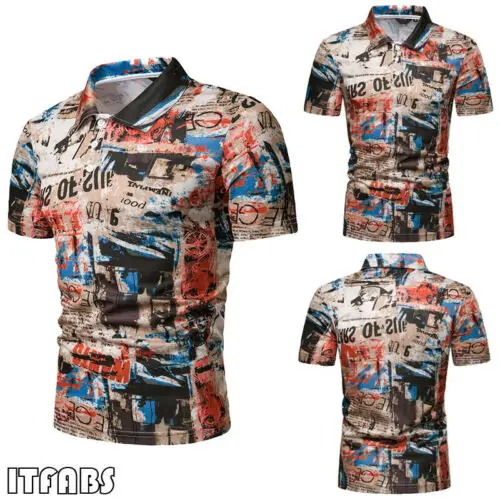 Хит продаж стильные мужские рубашки в гавайском стиле с коротким рукавом