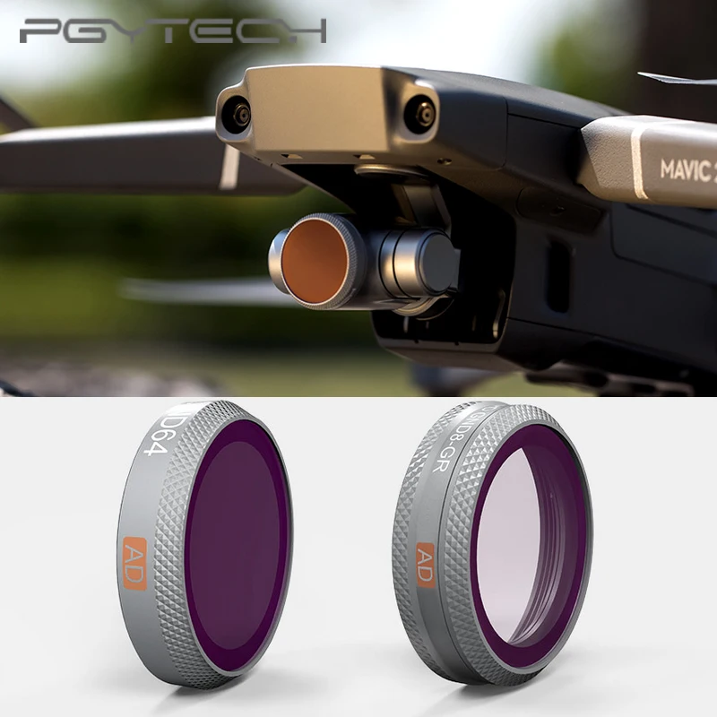 Комплект фильтров PGYTECH DJI Mavic 2 Zoom ND8/16/32/64 PL для Drone|Фильтры| |