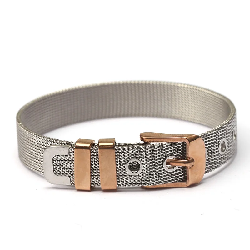 Keeper Jewelry женские массивные сетчатые браслеты из нержавеющей стали изящные с