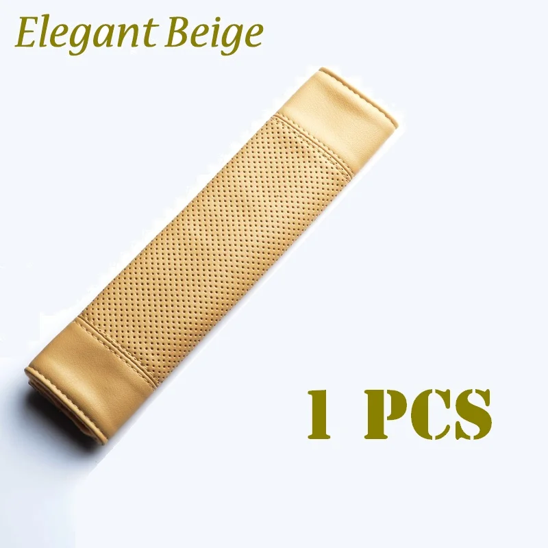 1 Elegant Beige Всесезонная Защитная поясная оболочка из искусственной кожи удобный чехол для подушки Air Arms чехол для ремня безопасности на руку homberas Cuero Arnes - Цвет: 1 Elegant Beige