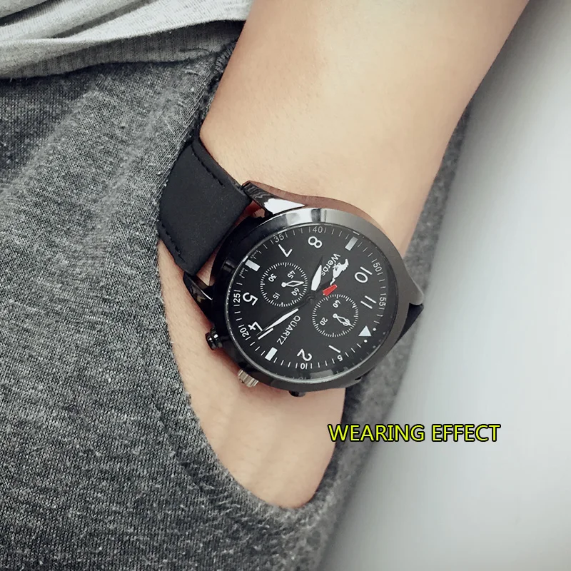 2019 NEW Couple watch Brand Men Sport Watches Men's Quartz Clock Man Army Military Leather Wrist Watch Relogio Masculino | Наручные