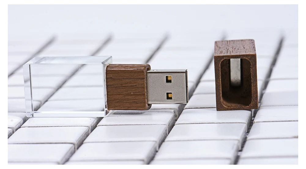 POWERONE USB 3,0 свадебная фотография с логотипом по индивидуальному заказу, деревянная Хрустальная деревянная 64 ГБ 32 ГБ 16 ГБ 4 ГБ версия памяти флэш-накопитель