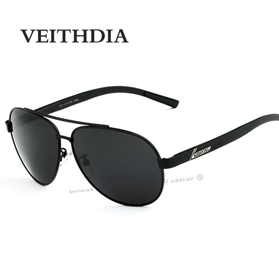 

VEITHDIA Aluminum Magnesium Anti-Reflective Polarized Sunglasses Mens Aviation Driving Sun Glasses For Men Eyewear Accessories