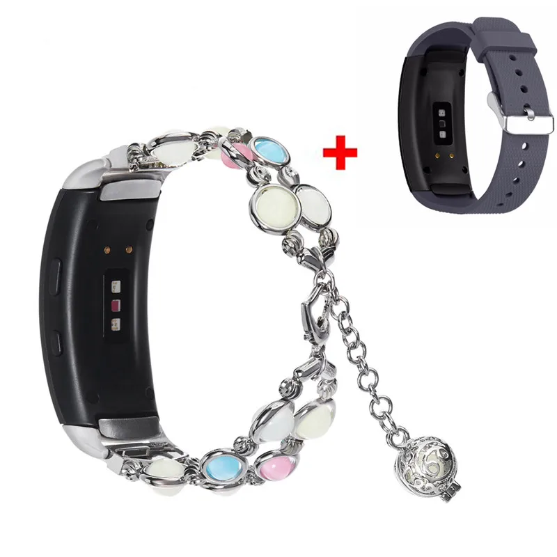2 шт./лот умный Браслет для samsung gear Fit 2 SM-R360 Ремешок Браслет ремешок для gear Fit 2 Pro Watchband ремешок для часов gear fit2 Band - Цвет: Color9