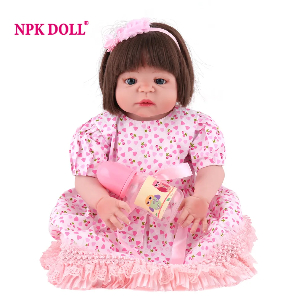

NPKDOLL полностью силиконовые куклы Новорожденные, 22 дюйма, 55 см